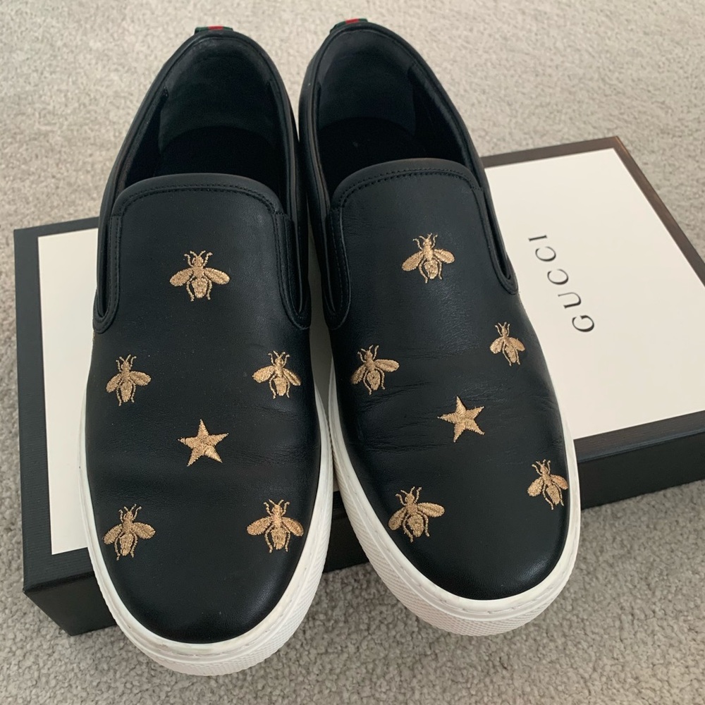 Gucci Bee Slip-On Sneaker
